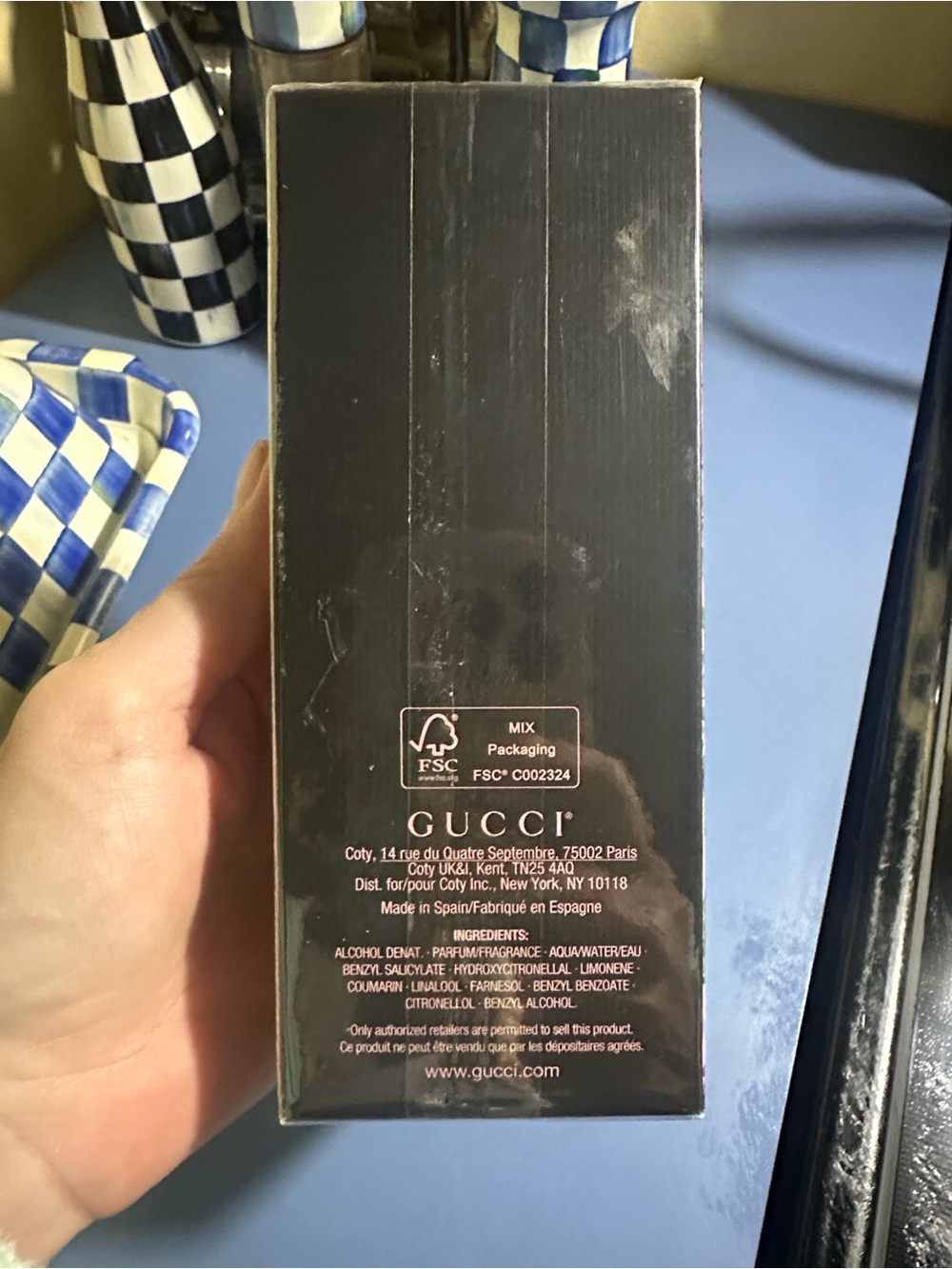 Gucci Flora Gorgeous Gardenia Pink Floral Box 100 ML - Picture 2 of 2